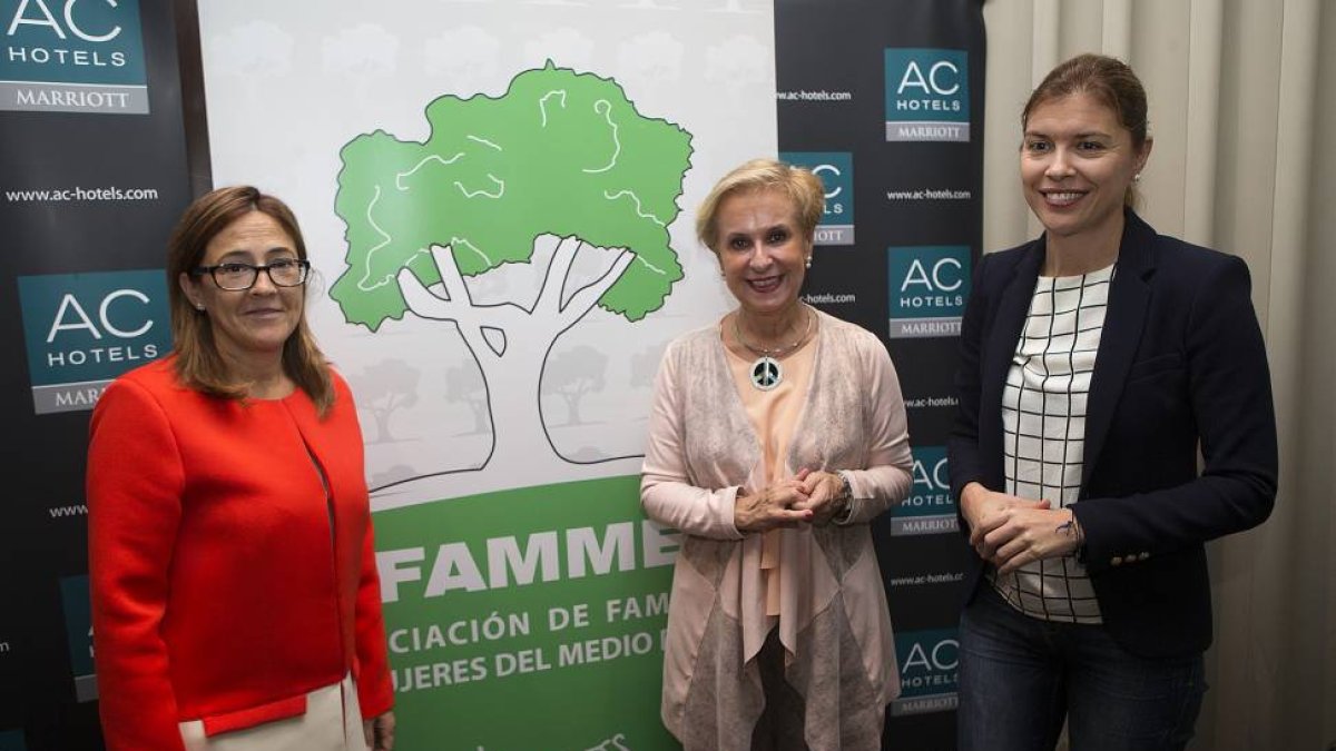 La Confederación de Federaciones y Asociaciones de Familias y Mujeres del Medio Rural (Afammer) presenta la Asamblea y la Jornada nacional que se celebra los próximos días 9 y 10 de octubre. En la presentación participan la presidenta de la Diputación, Ma-Ical