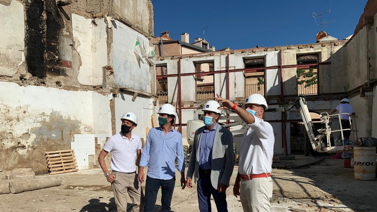 Solar de la casa de teléfonos de Simancas. - E.M.