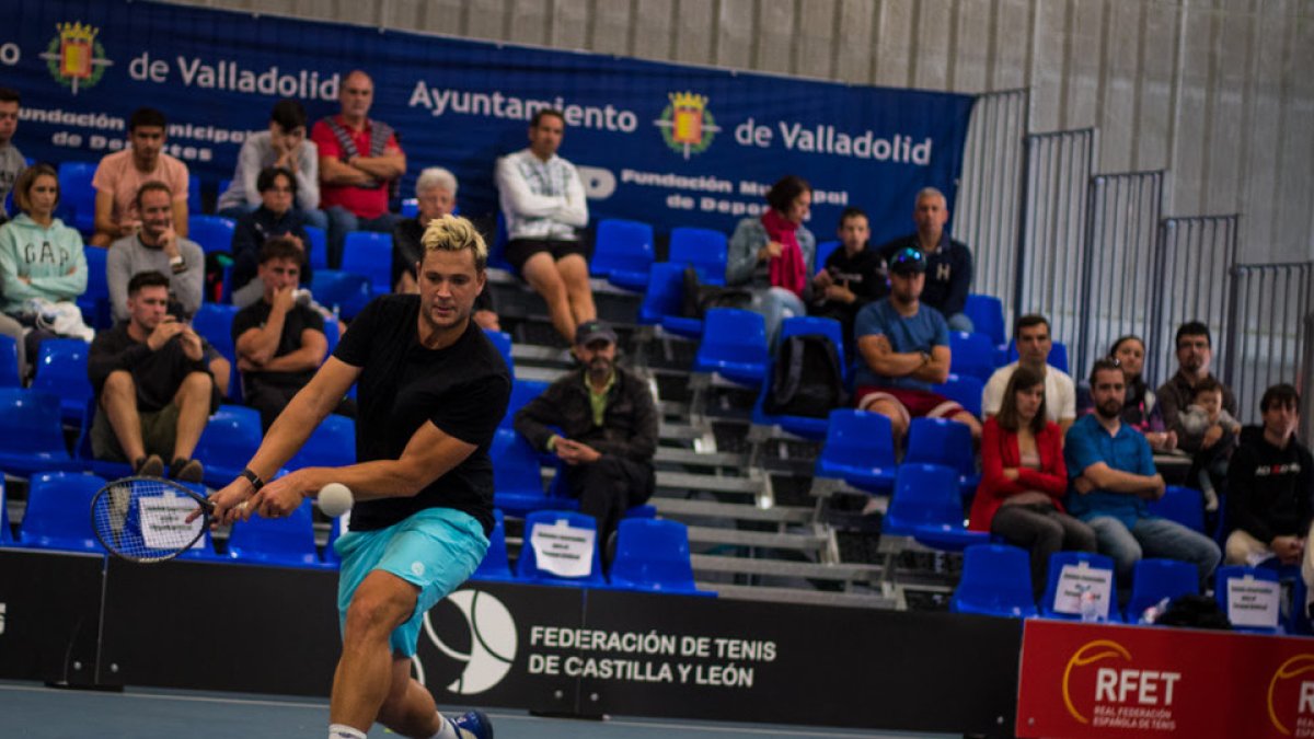 Marcus Willis durante el campeonato. / M. ÁLVAREZ