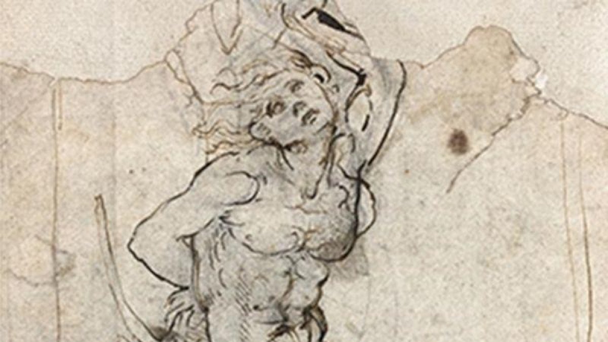 'San Sebastián' (circa 1482), atribuido a Leonardo Da Vinci.-