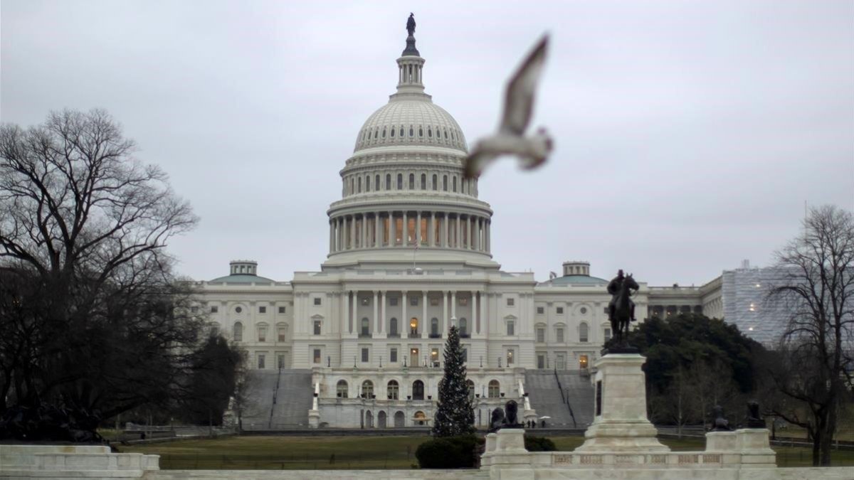 Imagen del Capitolio Washington.-EFE / ERIK S. LESSER