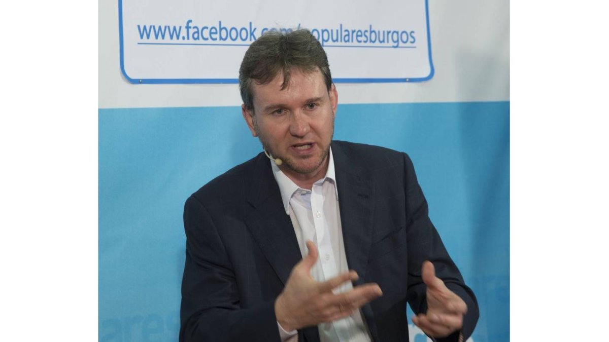 El candidato a la alcaldía de Burgos, Javier Lacalle-Ical