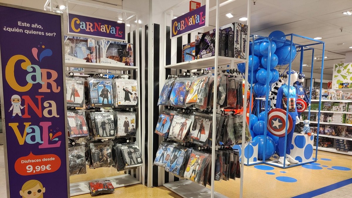 El Espacio de Carnaval de El Corte Inglés de Paseo de Zorrilla. - EL CORTE INGLÉS