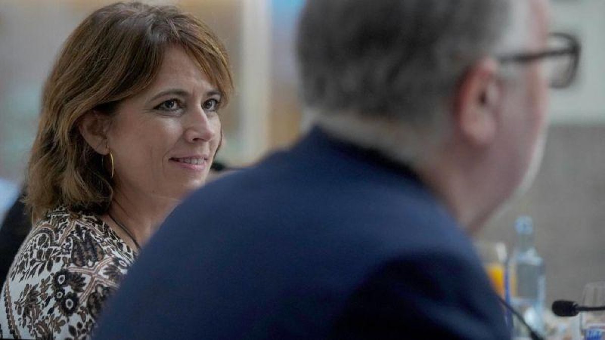 La ministra de Justicia, Dolores Delgado.-JOSÉ LUIS ROCA / EUROPA PRESS
