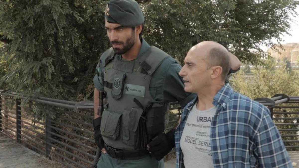Rubén Cortada y Pepe Viyuela, en 'Olmos y Robles'.-RTVE