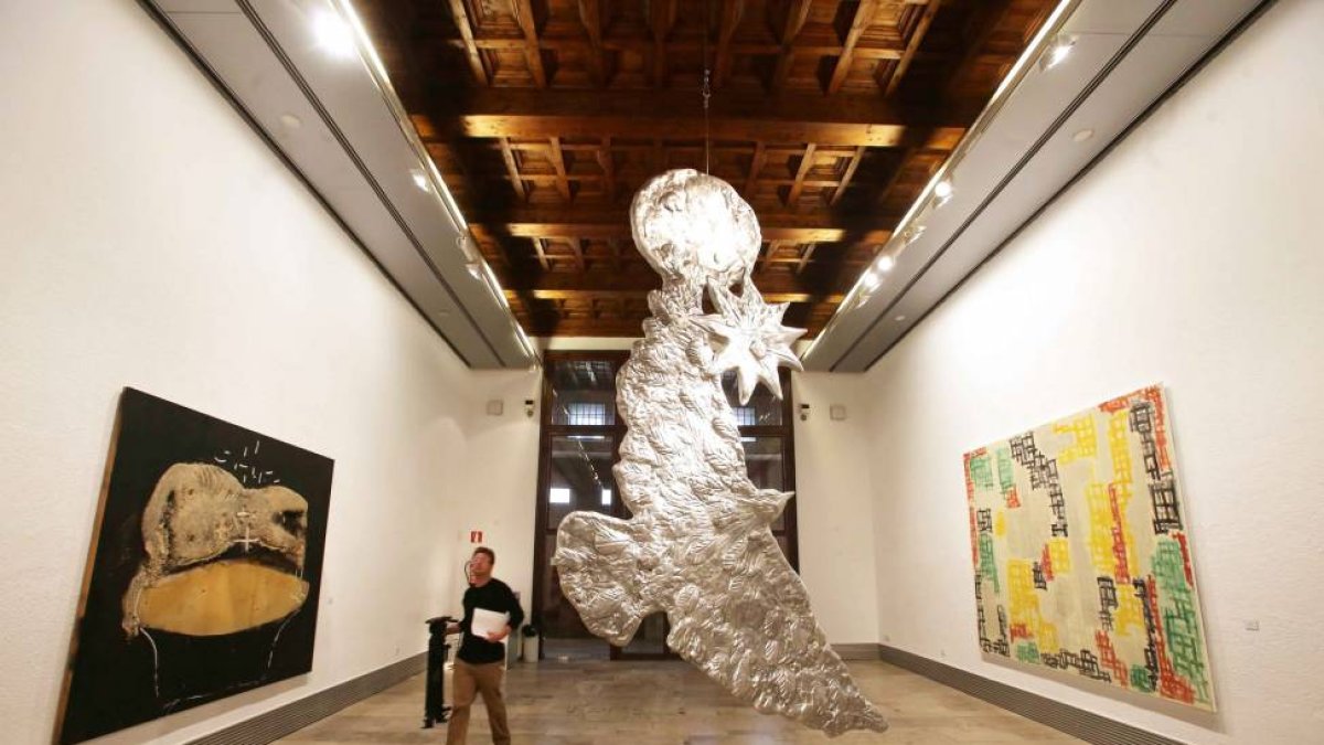 Exposición colectiva de 'Galerie Lelong' simultánea en las salas de exposiciones de Las Francesas y La Pasión.-ICAL