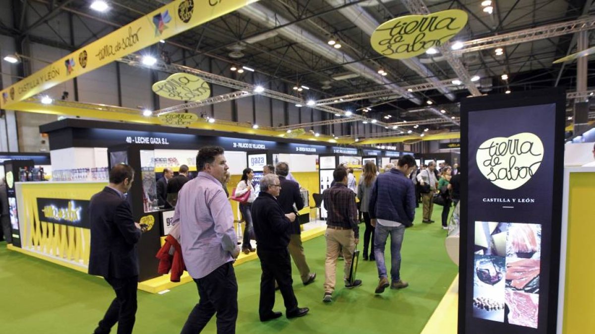 Stand de Castilla y León, en el XXIX Salón de Gourmets-Ical