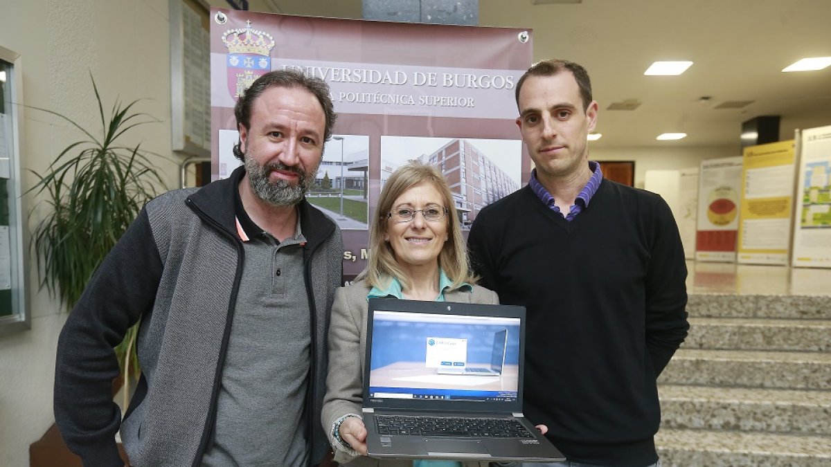 Raúl Marticorena, Consuelo Sáiz y  Álvar Arnáiz. ECB