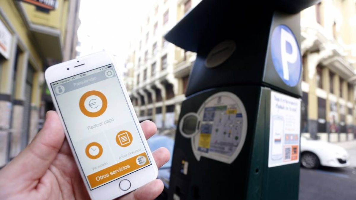 Aplicación para pagar la ORA desde el teléfono móvil en León-Ical