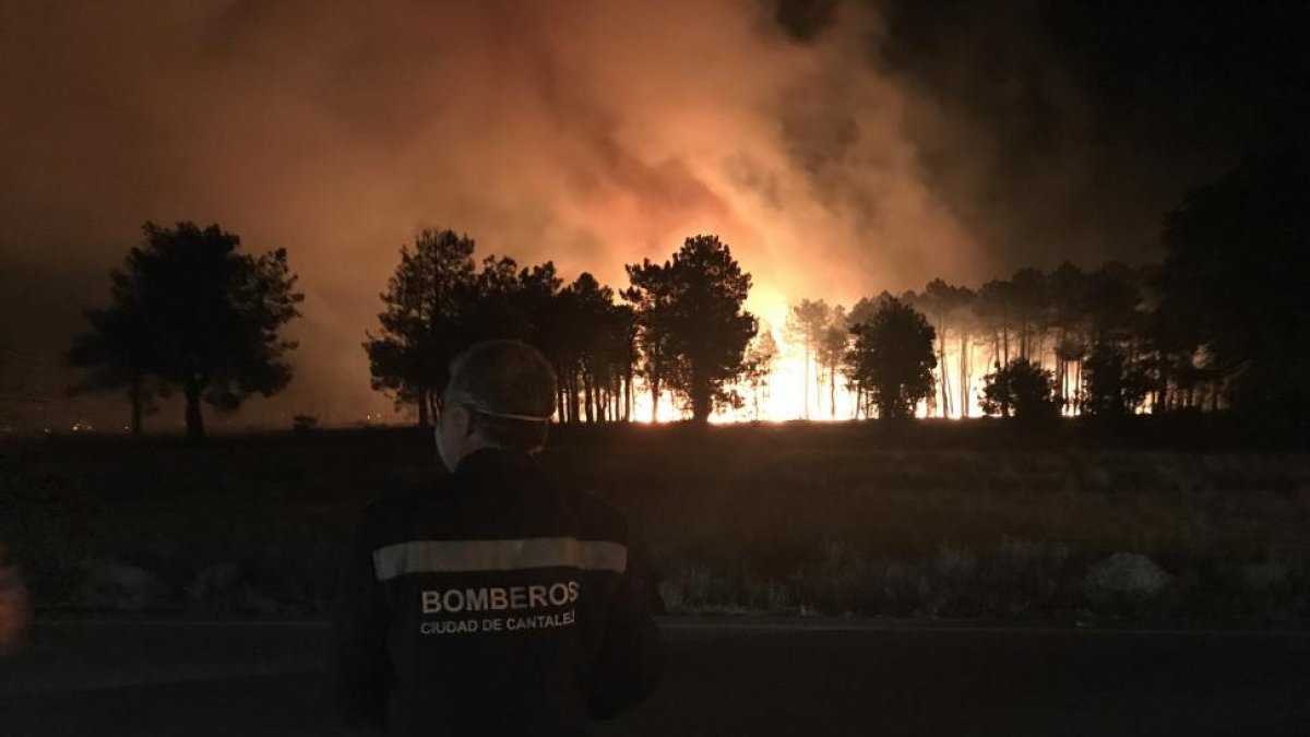 Imagen del incendio-ICAL