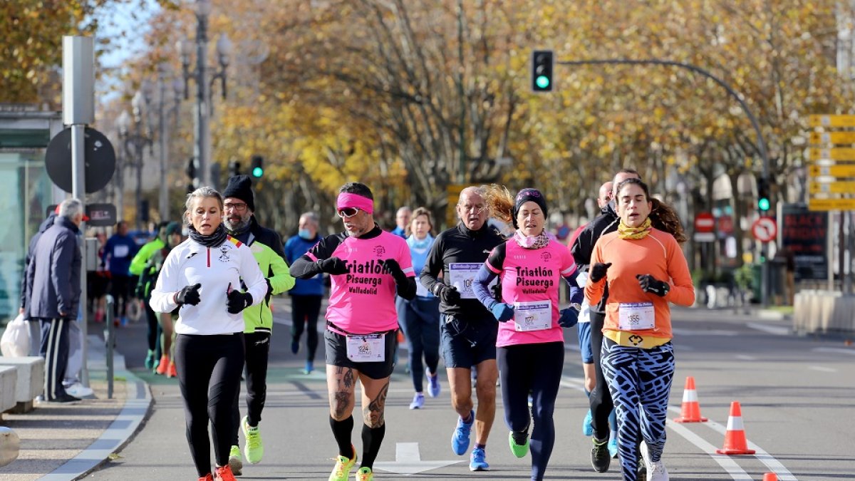 Carrera de ayuda a La Palma en Valladolid