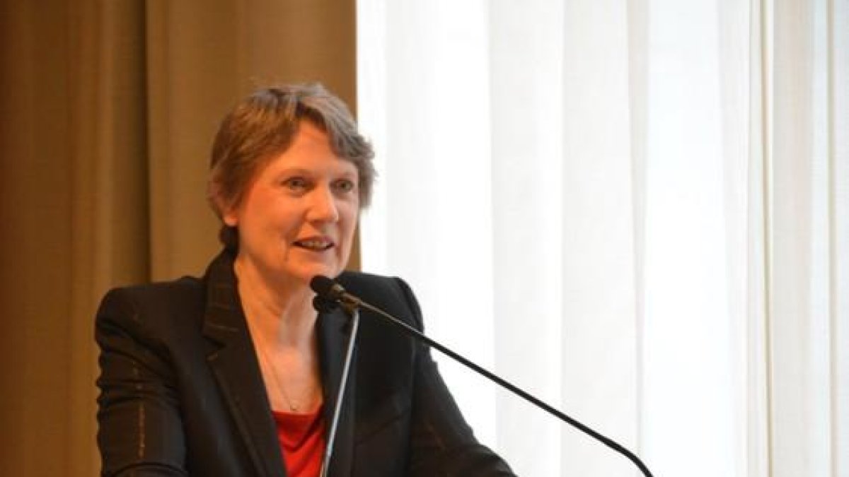 Helen Clark, Administradora del Programa de las Naciones Unidas (ONU) para el Desarrollo.-