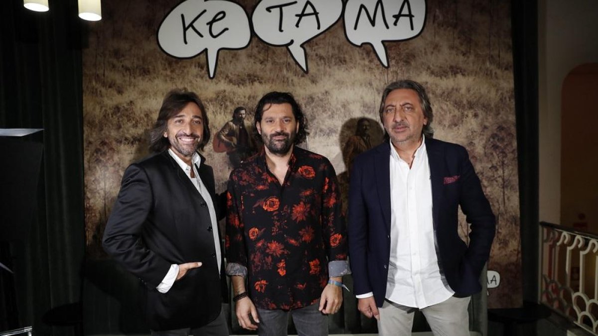 Integrantes del grupo Ketama-E. M.