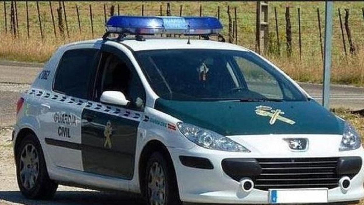 Un coche de la Guardia Civil. E. M.
