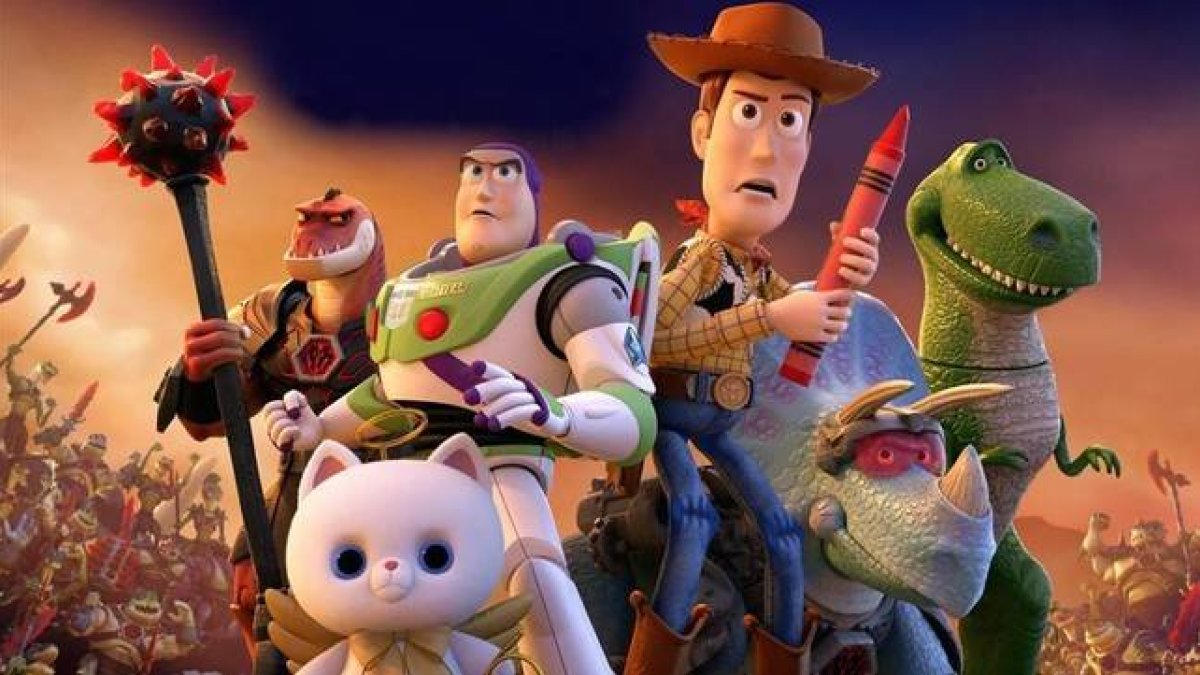 El vaquero Woody, el astronauta Buzz y sus simpáticos amigos de 'Toy story 3'.-