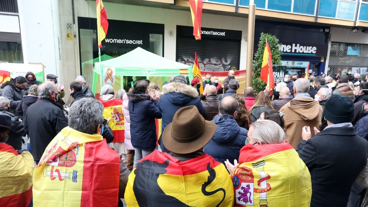 FOTOGRAFÍA DE ARCHIVO: Vox celebra un acto en Valladolid 'En defensa de la legalidad constitucional'.- ICAL