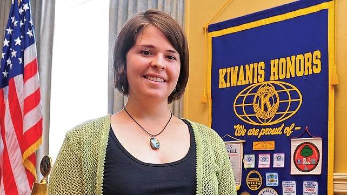 La joven fallecida Kayla Mueller en Arizona, EEUU en mayo del 2013.-AP