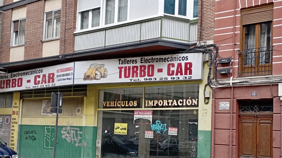 Imagen de un negocio de Panaderos, al que se refería el PP de Valladolid.