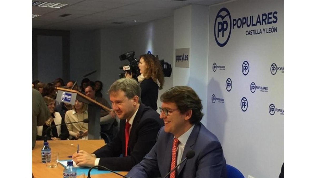El presidente autonómico del Partido Popular, Alfonso Fernández Mañueco.-EUROPA PRESS
