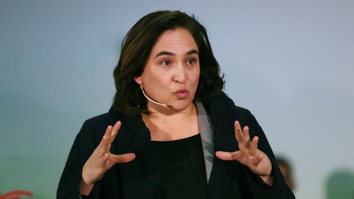 Ada Colau, alcaldesa de Barcelona.-EFE / ALEJANDRO GARCIA