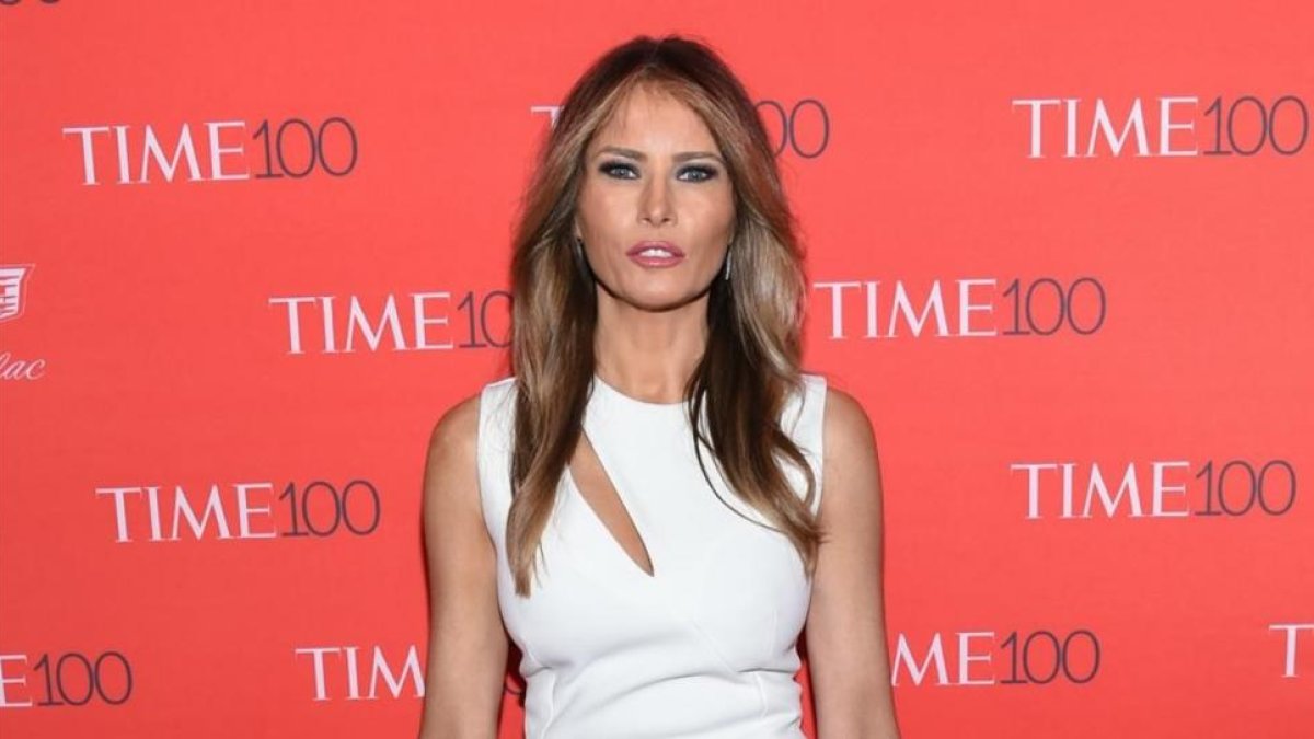 Melania Trump, en abril del año pasado, en la gala de la revista 'Time'.-EVAN AGOSTINI
