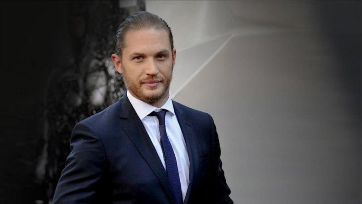 El actor Tom Hardy.-