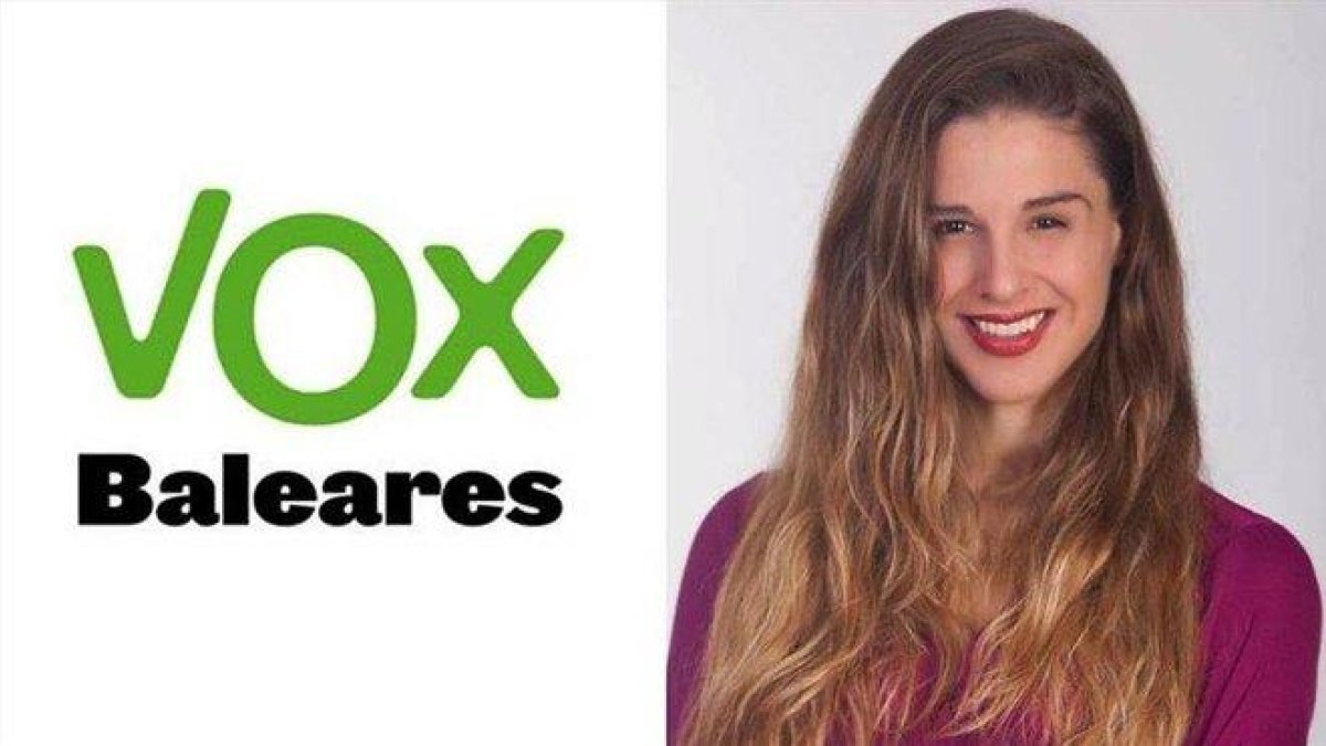 La exdiputada de Vox por Baleares Malena Contestí.-VOX
