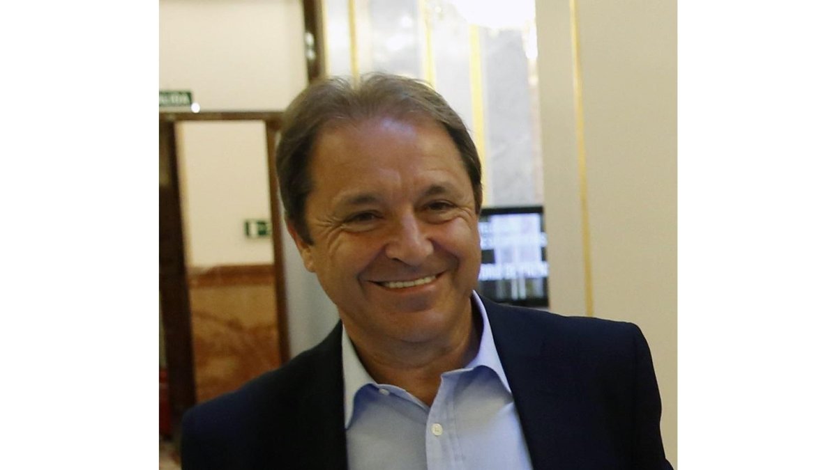 Juan Luis Gordo, en el Congreso.-JAVI MARTÍNEZ