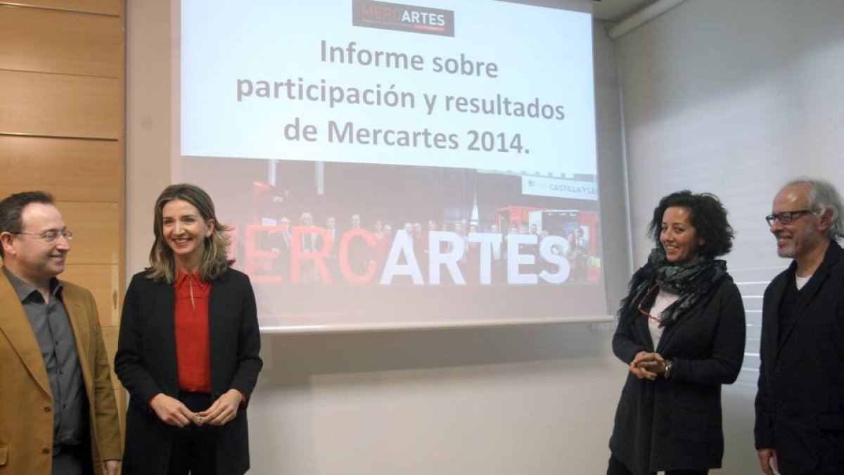 Cimarro, García, Cantalapiedra y Colomer, en la presentación de los resultados de Mercartes-Ical