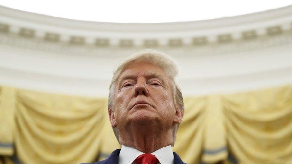 El presidente de EEUU, Donald Trump.-AP / ALEX BRANDON