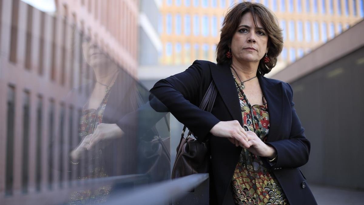 La ministra de Justicia del actual Ejecutivo, Dolores Delgado.-FERRAN NADEU