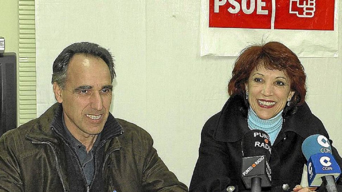 Perandones y Victorina Alonso, en una imagen de archivo-El Mundo