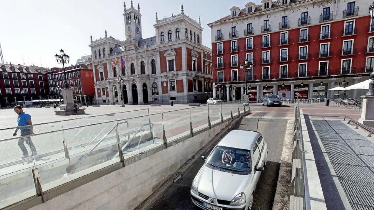 El parking de la Plaza Mayor-EL MUNDO