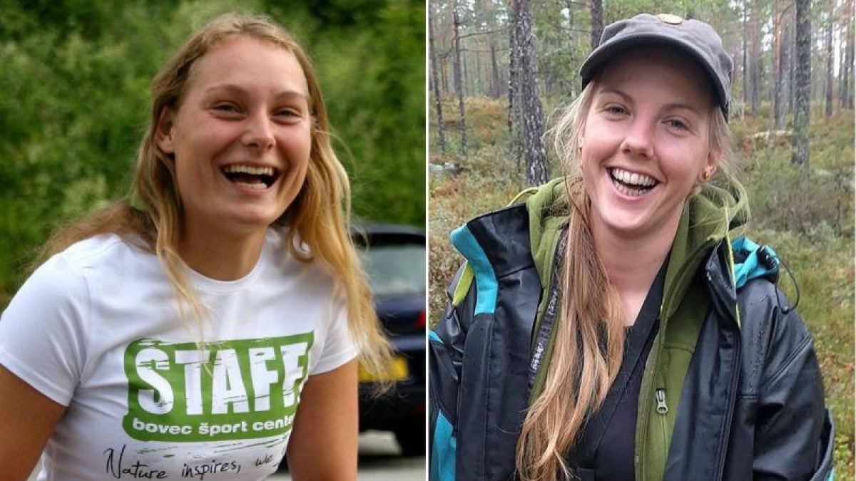 Las dos turistas degolladas en Marruecos: la danesa Louisa Vesterager Jespersen (izquierda) y la noruega Maren Ueland.-EL PERIÓDICO