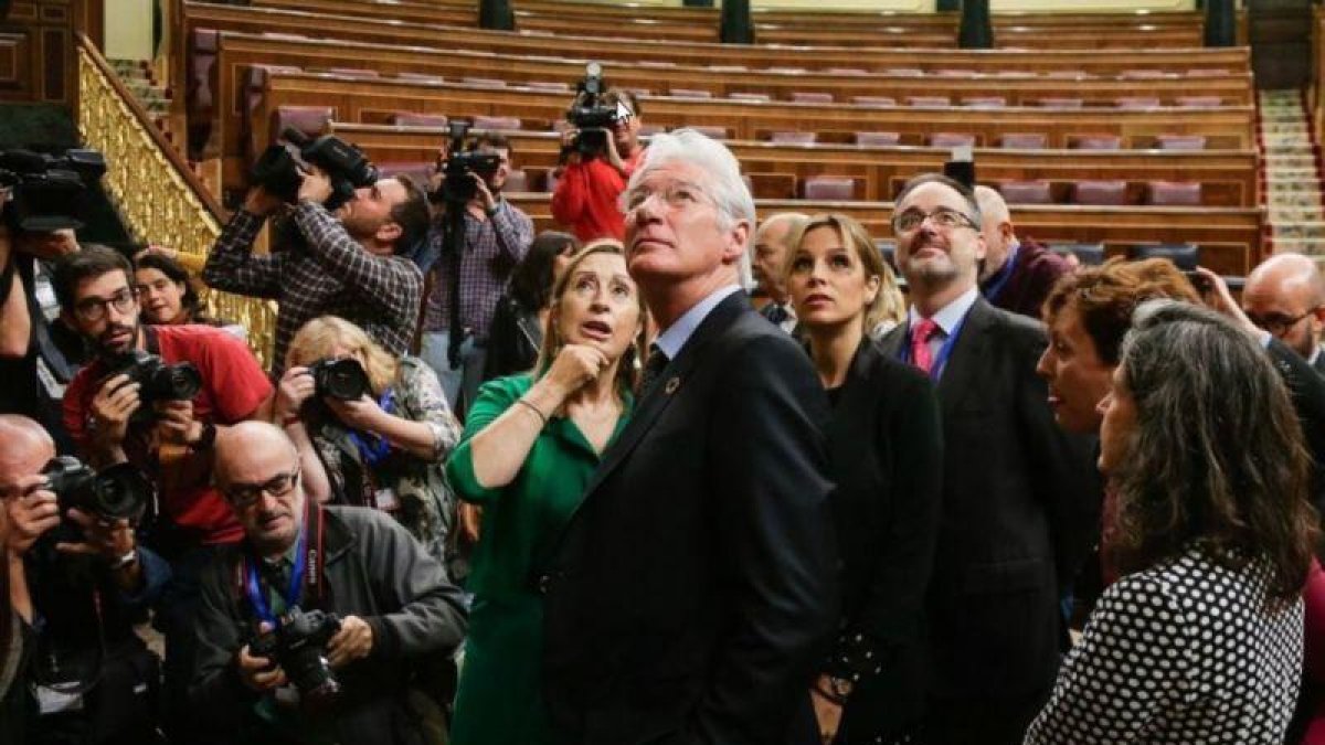 Richard Gere en el Congreso de los Diputados.-CONGRESO
