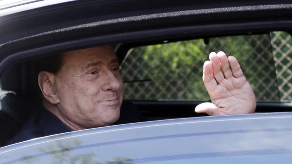 Silvio Berlusconi.-AP / LUCA BRUNO