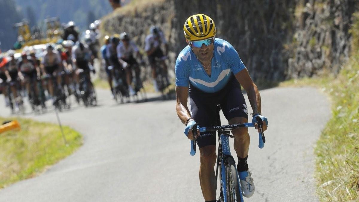 Alejandro Valverde, en el pasado Tour.-AGENCIAS