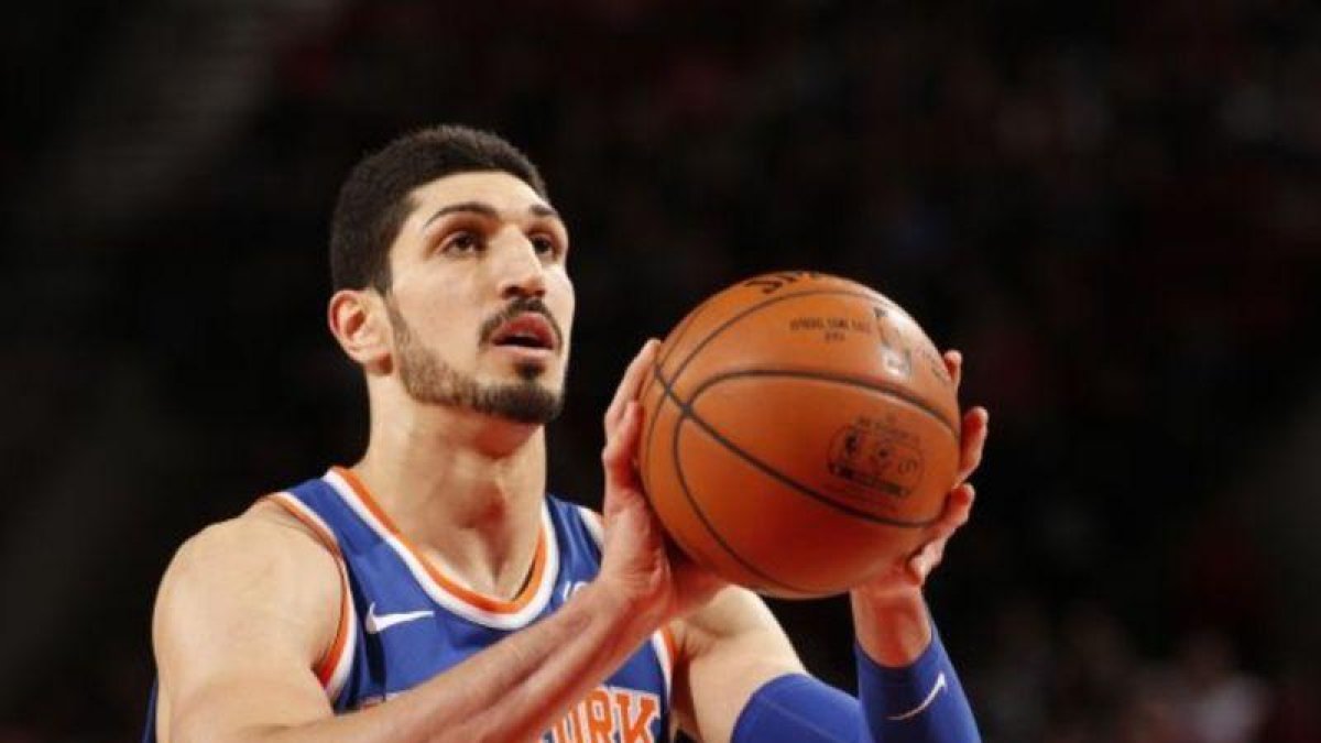 Enes Kanter, pívot de los Knicks.-EL PERIÓDICO