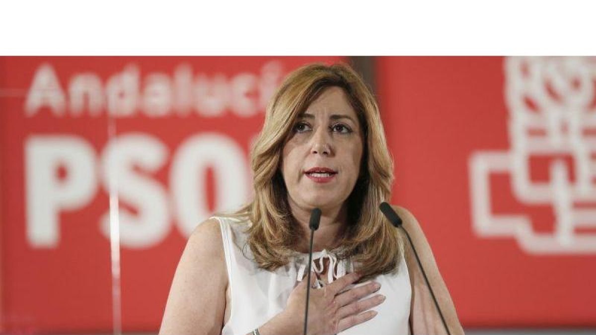 Susana Díaz, llamada a declarar por el caso de los ERE.-JOSE MANUEL VIDAL (EFE)