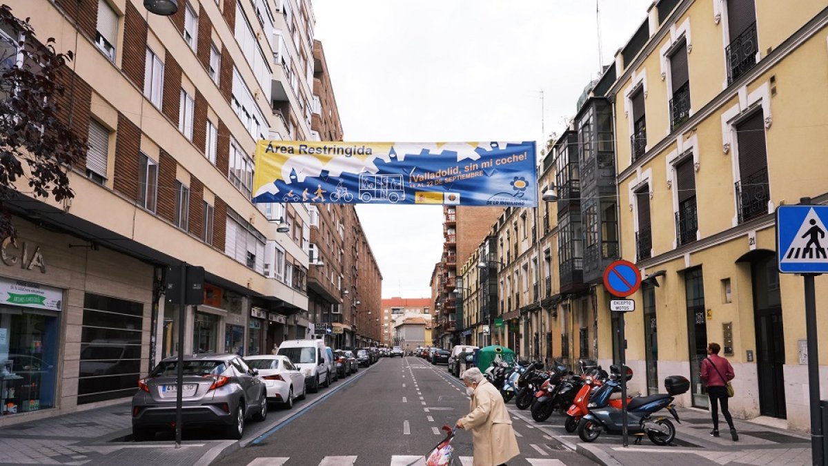 Celebración del Día sin coche en Valladolid. - ICAL