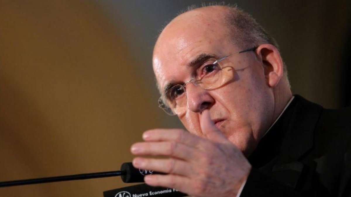 El arzobispo de Madrid, Carlos Osoro, en una imagen de archivo.-JUAN MANUEL PRATS