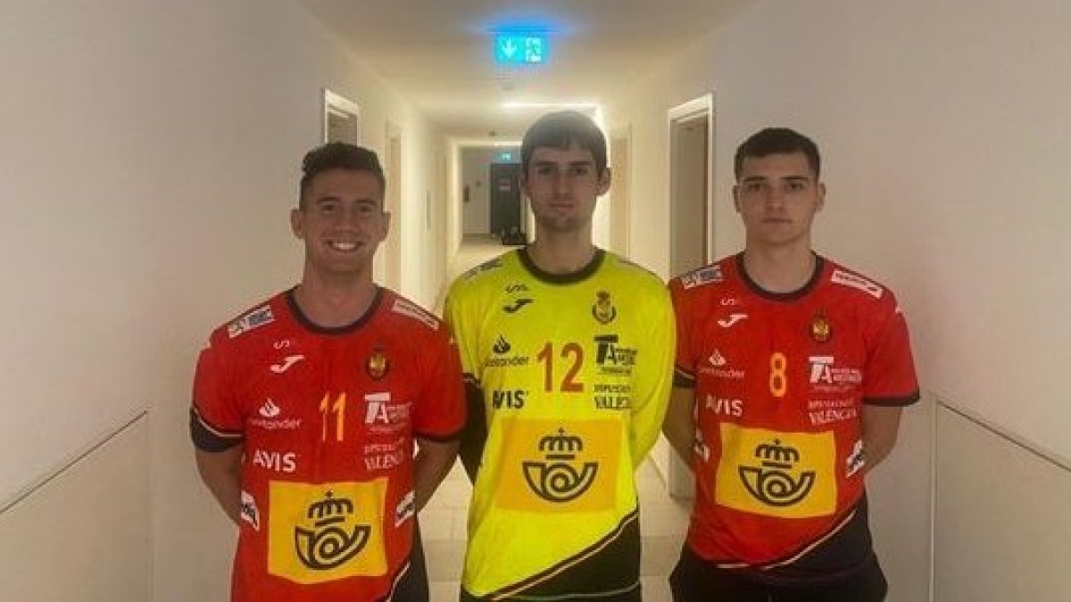 Pisonero, Pérez y Herrero. / RFEBM