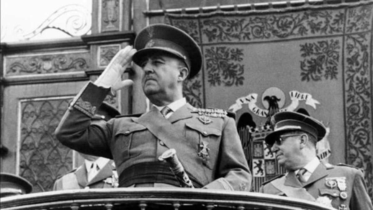 Fotografía de Francisco Franco en 1960.-AFP