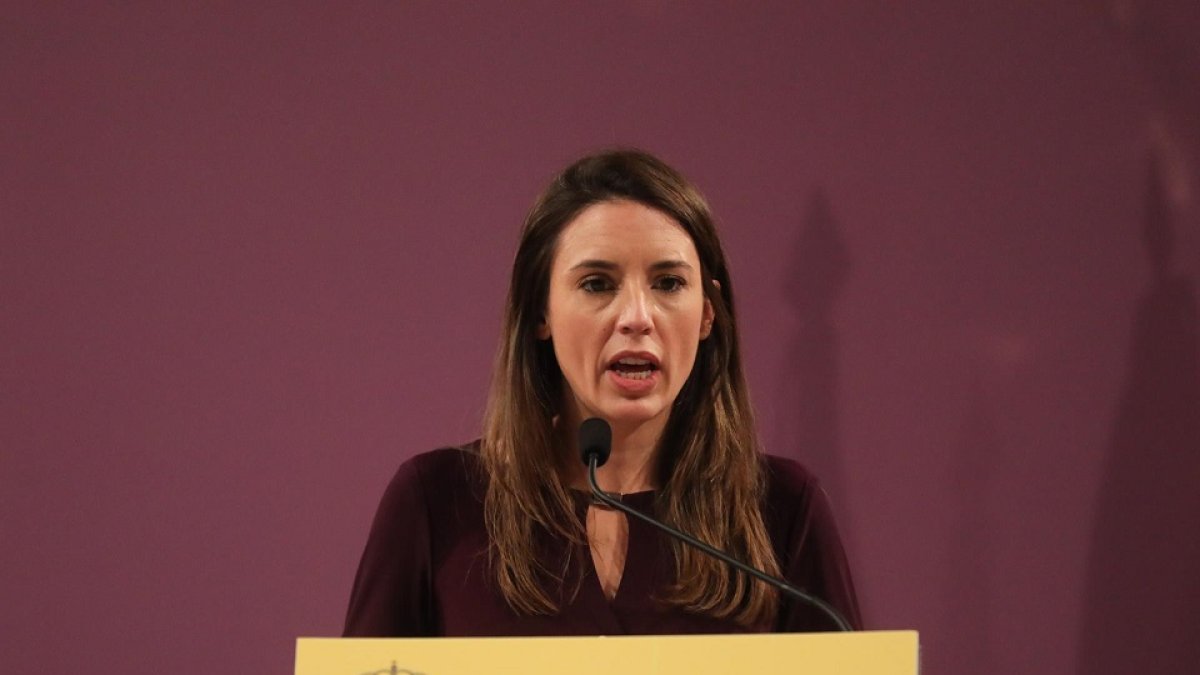 La ministra de Igualdad, Irene Montero. - E. PRESS