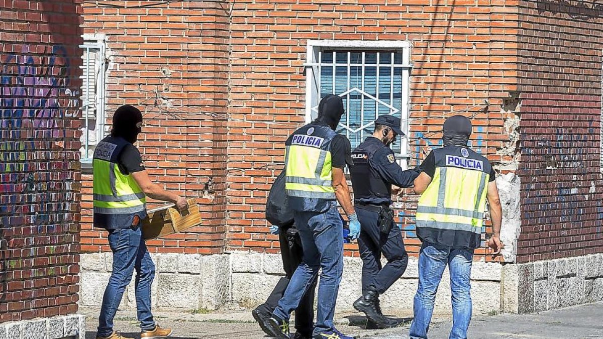 Imagen de la redada de la pasada semana.-J.M.LOSTAU