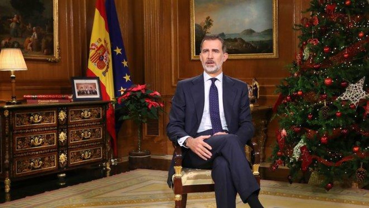El Rey, este martes.-