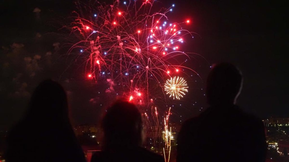 VALLADOLID. 07/09/22. PHOTOGENIC. FUEGOS ARTIFICIALES.