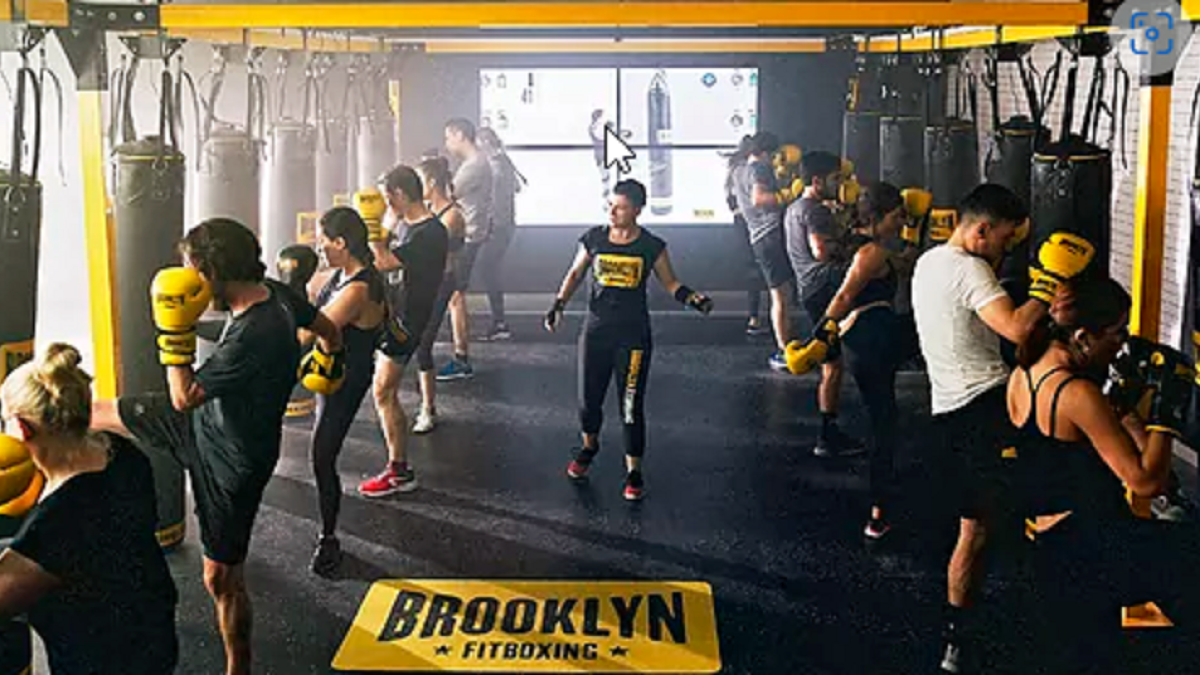 Entrenamiento de fitboxing. / EM