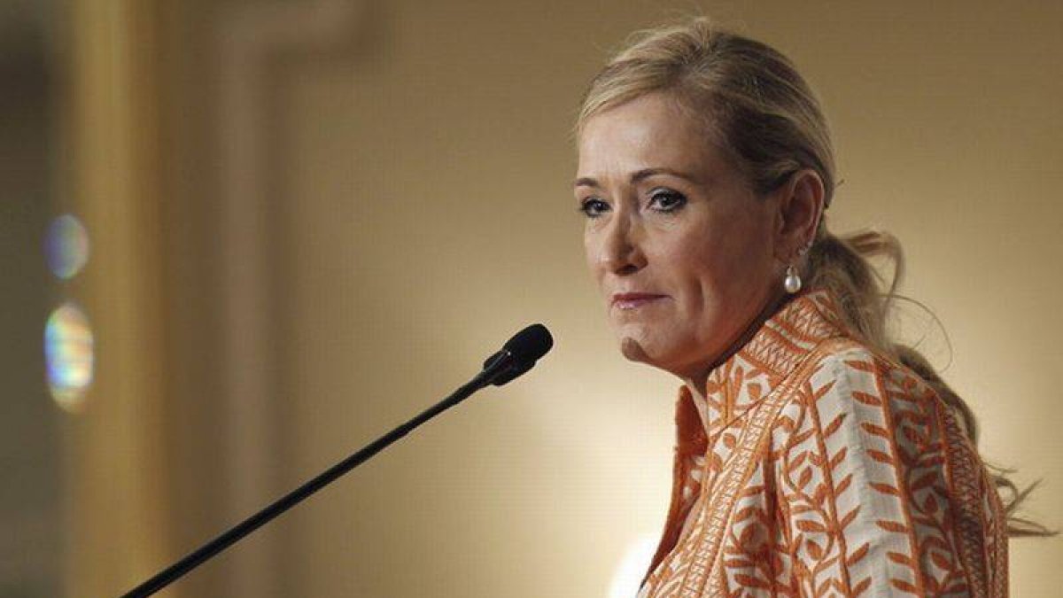 La delegada del Gobierno en Madrid, Cristina Cifuentes.-Foto: EFE