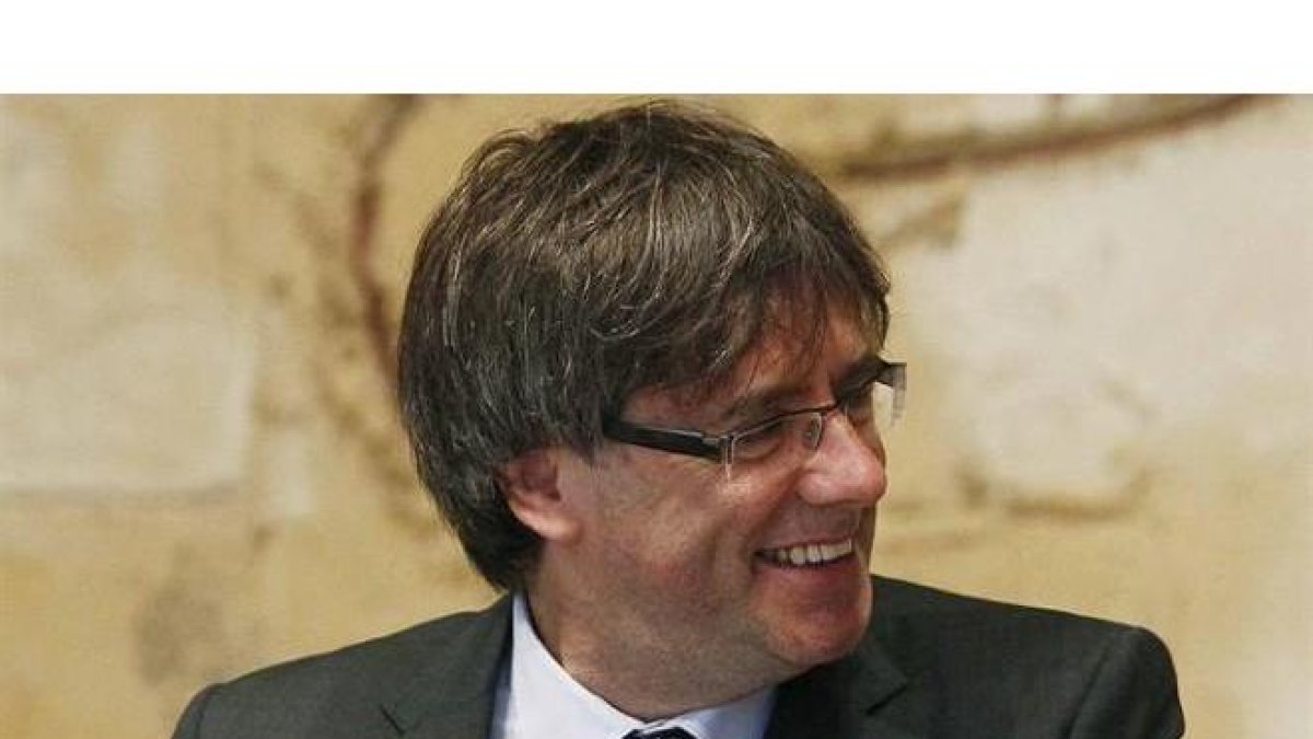 El presidente de la Generalitat de Cataluña, Carles Puigdemont.-EFE/Marta Pérez